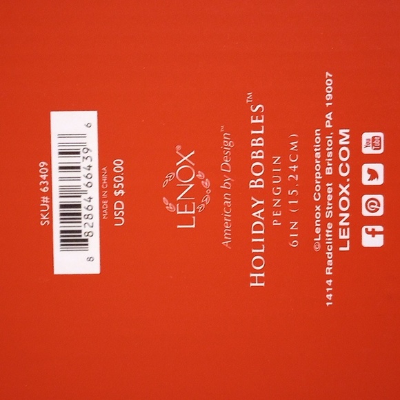 Bobble Head Penguin by LENOX - Winter into Spring - Picture 3 of 9